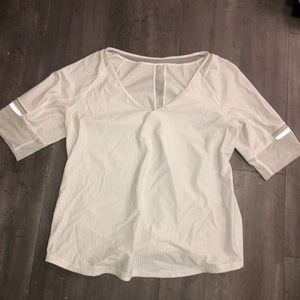 lululemon reflective jersey shirt
